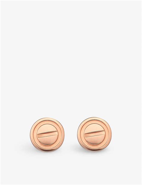 cartier love earrinfs|cartier love earrings selfridges.